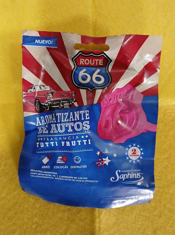 <Span Style=Font-Weight:bold;Color:rgb(26,90,156);>Aromatizante De Auto Ruta 66</Span>: Perfuma El Interior De Tu Vehículo Con Una Fragancia Duradera.