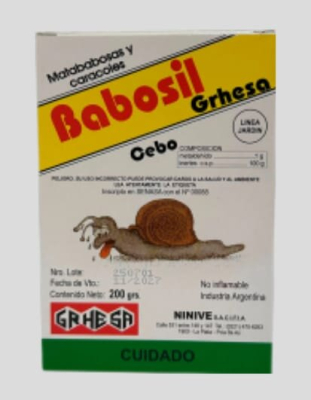 <Span Style='Font-Weight:bold;Color:rgb(26,90,156);'>Babosil Matababosas</Span>, Disponible En Química Cobra Para El Control De Babosas.