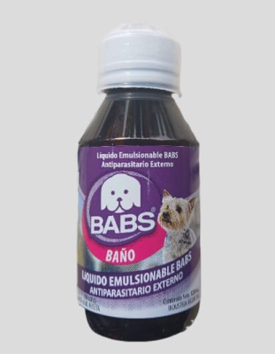 <Span Style='Font-Weight:bold;Color:rgb(26,90,156);'>Babs Líquido</Span>, Formato Grande: Antiparasitario Externo Para Perros.