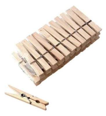 <Span Style='Font-Weight:bold;Color:rgb(26,90,156);'>Broches De Madera Para Tender La Ropa</Span>.