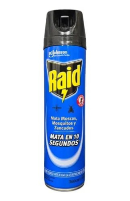 <Span Style='Font-Weight:bold;Color:rgb(26,90,156);'>Raid Azul</Span>: Insecticida Para Moscas Y Mosquitos.