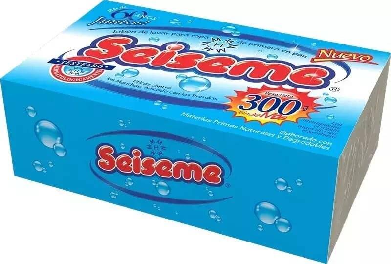 <Span Style=Font-Weight:bold;Color:rgb(26,90,156);>Jabón Seiseme</Span>, El Clásico Jabón De Tocador Para La Higiene Diaria.