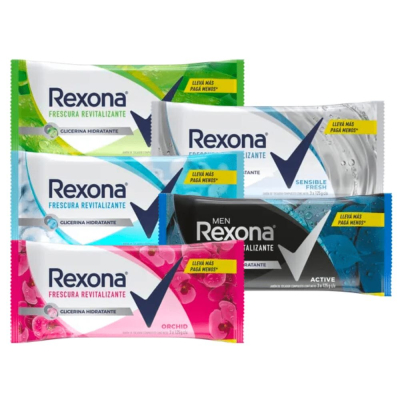 <Span Style='Font-Weight:bold;Color:rgb(26,90,156);'>Jabón Rexona Para Acompañar Tu Rutina Diaria</Span>, Disponible En Química Cobra.