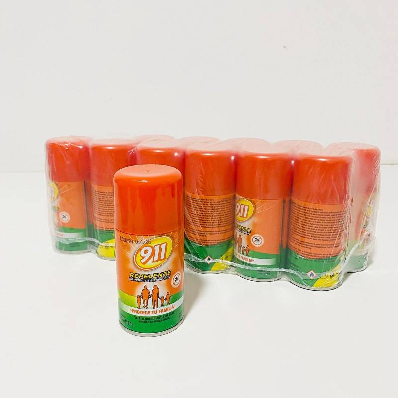 <Span Style='Font-Weight:bold;Color:rgb(26,90,156);'>Repelente De Insectos En Aerosol 911 Para El Uso Cotidiano</Span>. Disponible En Química Cobra.