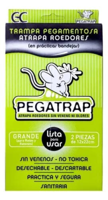 <Span Style='Font-Weight:bold;Color:rgb(26,90,156);'>Pegatrap Rata</Span>: Trampa Adhesiva Para El Control De Ratas.