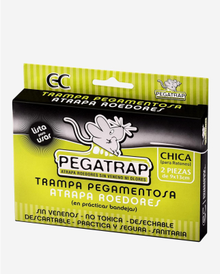 <Span Style='Font-Weight:bold;Color:rgb(26,90,156);'>Pegatrap Laucha</Span>: Trampa Adhesiva Para El Control De Lauchas.