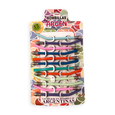<Span Style='Font-Weight:bold;Color:rgb(26,90,156);'>Bombilla Para Mate</Span>, Tamaño Chico.