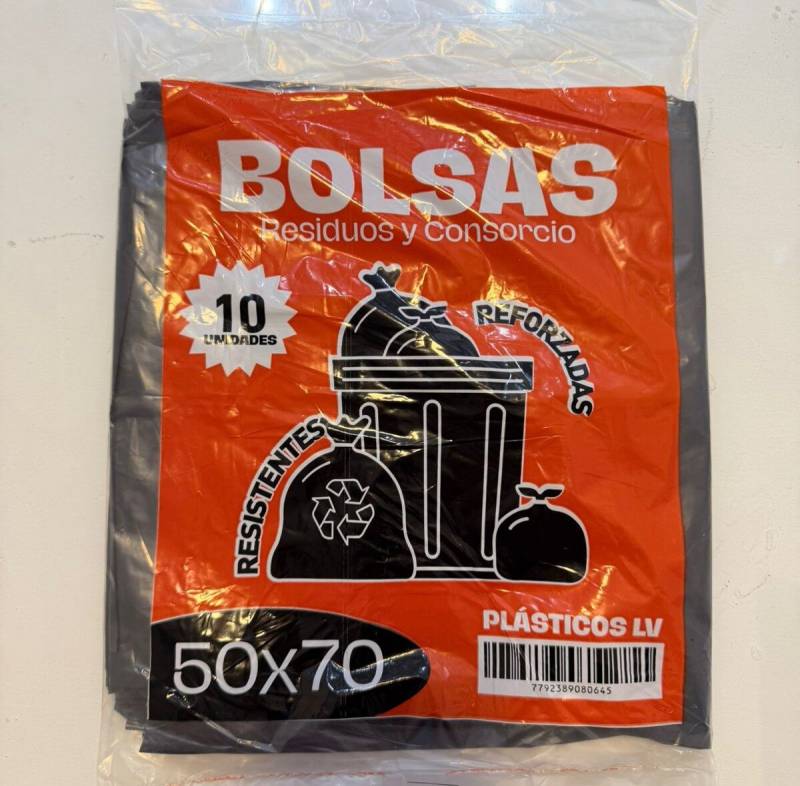 <Span Style=Font-Weight:bold;Color:rgb(26,90,156);>Bolsas De Residuos Y Consorcio 50X70 Cm</Span>, Resistentes Para El Uso Diario.