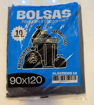 <Span Style='Font-Weight:bold;Color:rgb(26,90,156);'>Bolsas De Residuos Y Consorcios 90X120 Cm</Span>, De Gran Volumen Para Uso Intensivo.
