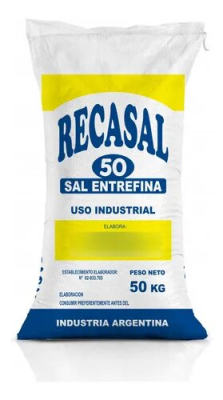 <Span Style='Font-Weight:bold;Color:rgb(26,90,156);'>Sal</Span>, Presentación X 50Kg.