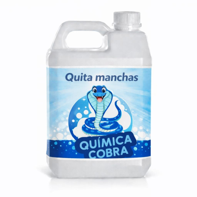 <Span Style='Font-Weight:bold;Color:rgb(26,90,156);'>Quita Mancha De Química Cobra</Span>, Para El Tratamiento De Manchas En La Ropa.