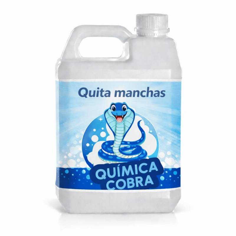 <Span Style=Font-Weight:bold;Color:rgb(26,90,156);>Quita Mancha De Química Cobra</Span>, Para El Tratamiento De Manchas En La Ropa.