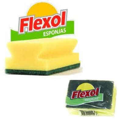 <Span Style='Font-Weight:bold;Color:rgb(26,90,156);'>Esponja Flexol Salva Uña</Span>, Para El Lavado Diario Sin Dañar Las Uñas.