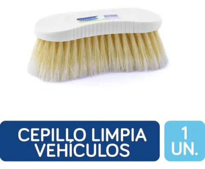 <Span Style='Font-Weight:bold;Color:rgb(26,90,156);'>Cepillo Charango Para Lavado De Auto</Span>, Cerdas Resistentes Para Remover Suciedad.