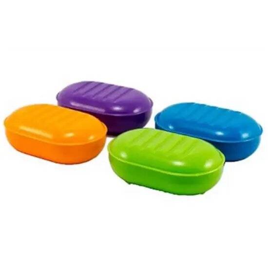 <Span Style=Font-Weight:bold;Color:rgb(26,90,156);>Jabonera</Span>, Práctica Para Mantener Ordenado Y Seco El Jabón En El Baño.