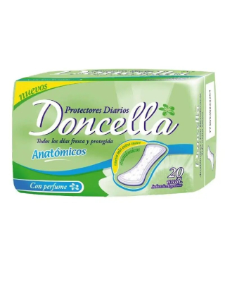 <Span Style='Font-Weight:bold;Color:rgb(26,90,156);'>Protector Diario Doncella</Span>, Con Perfume.