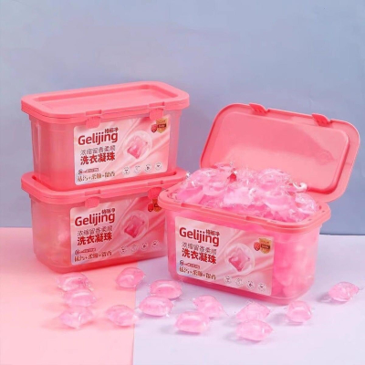 <Span Style='Font-Weight:bold;Color:rgb(26,90,156);'>Simplificá El Lavado De Tu Ropa Con Las Cápsulas De Jabón Líquido Concentrado Gelijing En Su Edición Rosa</