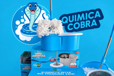 <Span Style='Font-Weight:bold;Color:rgb(26,90,156);'>Balde Centrifugador Para Trapeador Giratorio</Span>: La Opción Más Accesible De Química Cobra Para Escurrir
