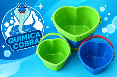 <Span Style='Font-Weight:bold;Color:rgb(26,90,156);'>Balde Corazón Para Las Tareas Cotidianas Del Hogar</Span>. Disponible En Química Cobra.
