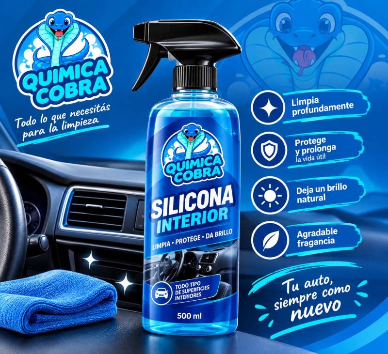 <Span Style=Font-Weight:bold;Color:rgb(26,90,156);>Silicona Para Interior De Auto</Span>, X 1/2 Litro.