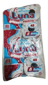 <Span Style='Font-Weight:bold;Color:rgb(26,90,156);'>Papel Higiénico Luna</Span>, Pack X8 Rollos.