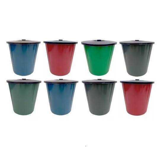 <Span Style=Font-Weight:bold;Color:rgb(26,90,156);>Cesto Para Residuos De 12 Litros</Span>, Modelo Pop. Disponible En Química Cobra.