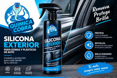<Span Style='Font-Weight:bold;Color:rgb(26,90,156);'>Silicona Para Exterior De Auto</Span>, X 1 Litro.